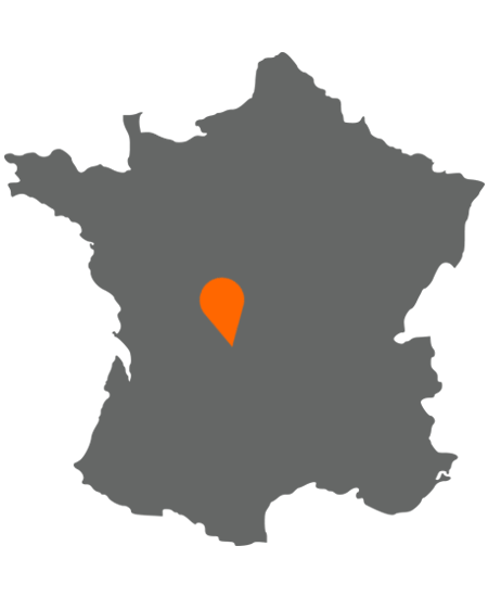 a map of the france